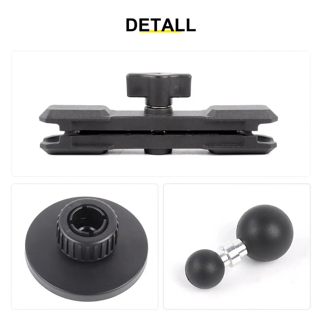 For 2024+ Jeep Wrangler JL & Gladiator JT Interior Center Console Phone Mount Magnetic Phone Holder