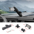 For 2024+ Jeep Wrangler JL & Gladiator JT Interior Metal Center Console Phone Holder Mount Bracket
