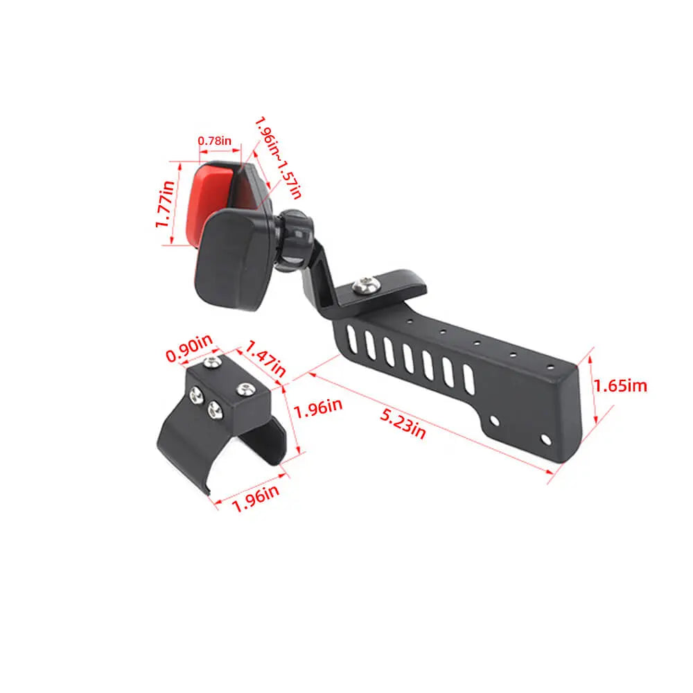 For 2024+ Jeep Wrangler JL & Gladiator JT Iron Co-pilot Handle Cell Phone Holder Stand