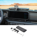 For 2024+ Jeep Wrangler JL & Gladiator JT Metal Center Console Expands Mobile Phone Holder
