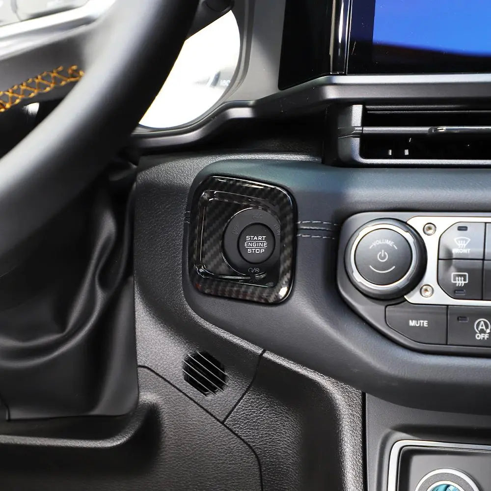 For 2024+ Jeep Wrangler JL & Gladiator JT One-Button Start Switch Cover Panel Trim