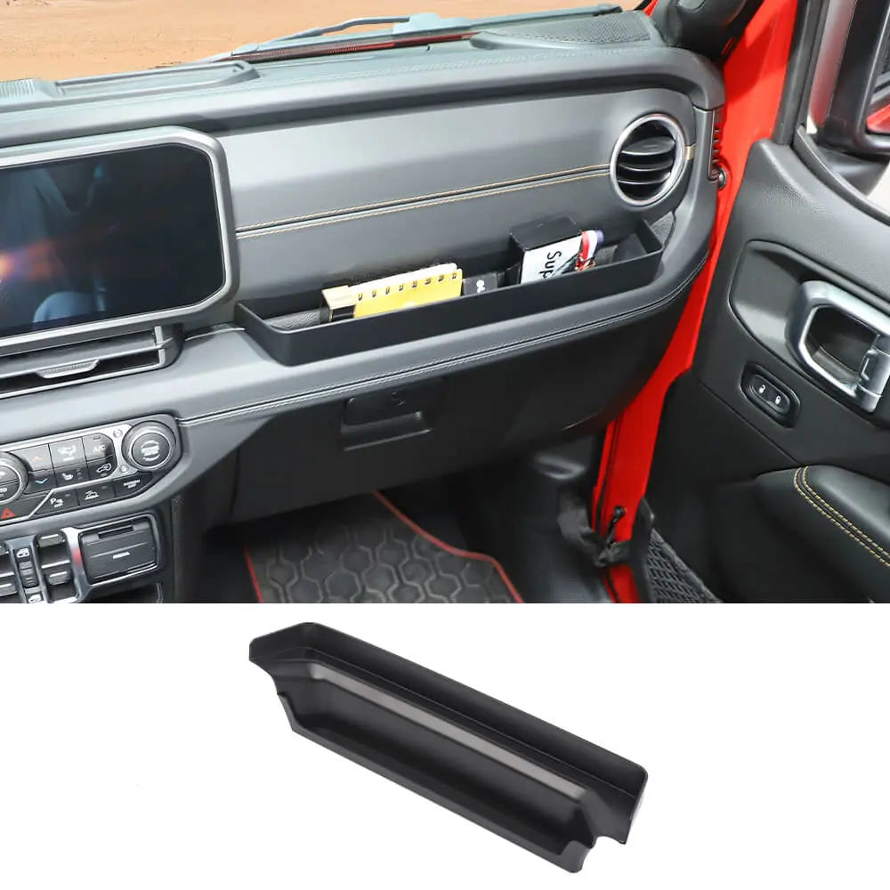 For 2024+ Jeep Wrangler JL & Gladiator JT Passenger Handle Organizer Co-Pilot Grab Bar Storage Box