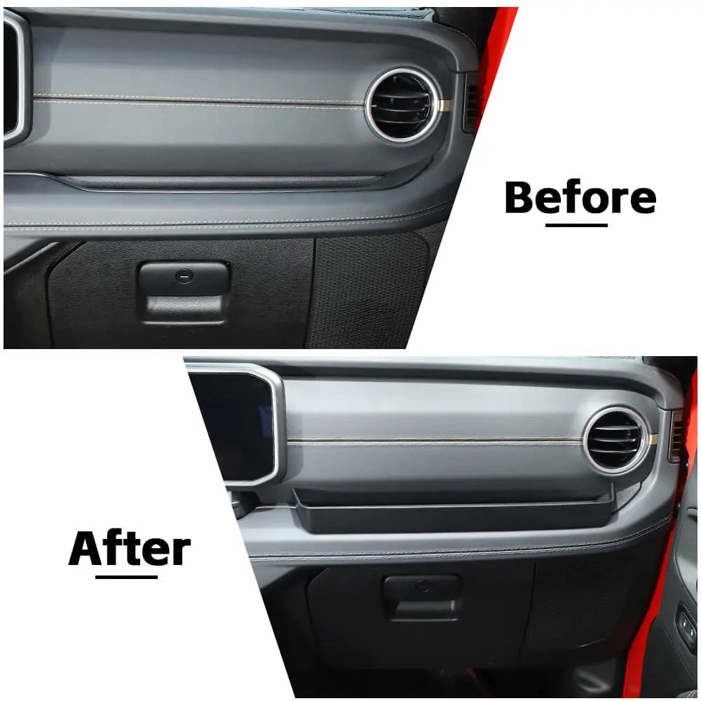 For 2024+ Jeep Wrangler JL & Gladiator JT Passenger Handle Organizer Co-Pilot Grab Bar Storage Box