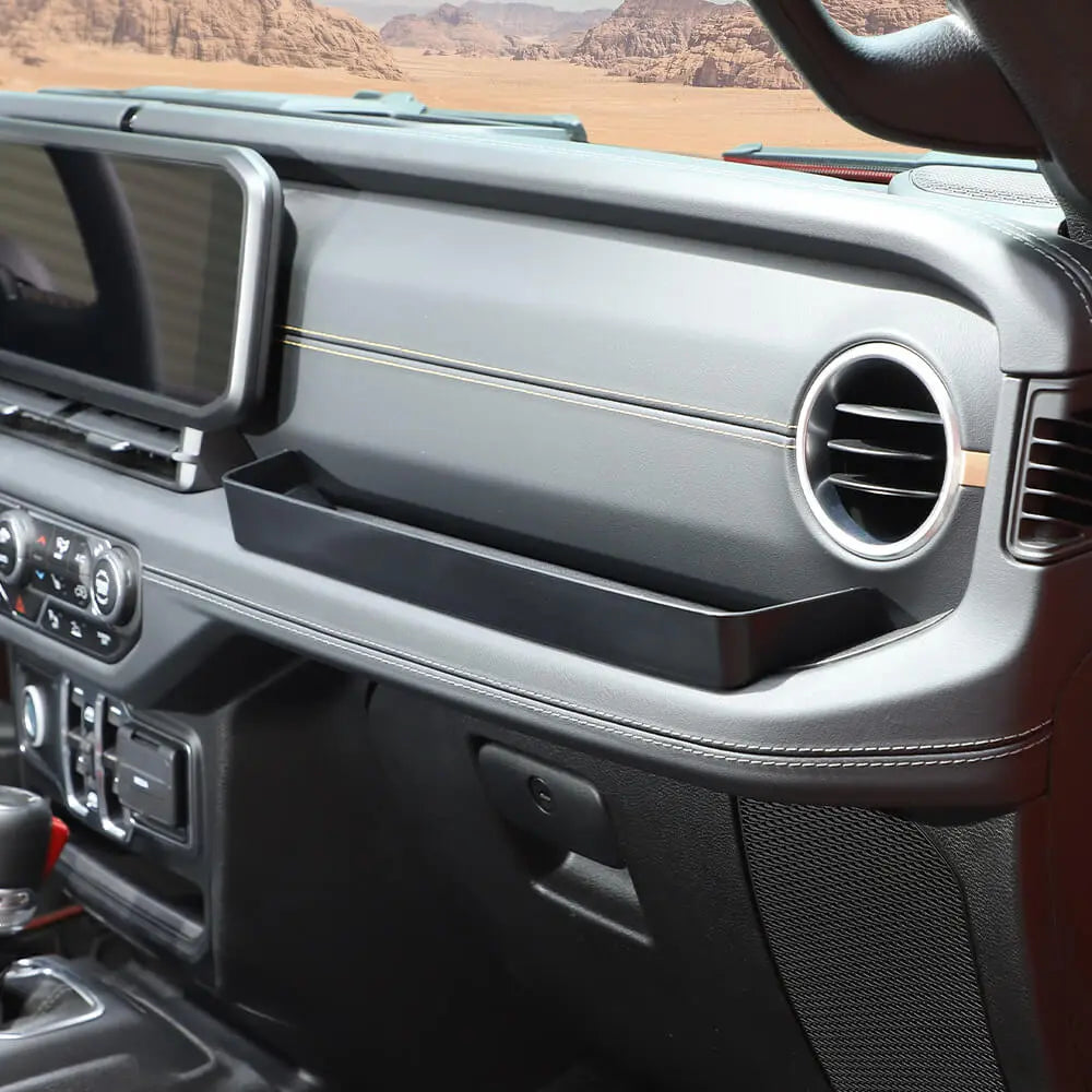 For 2024+ Jeep Wrangler JL & Gladiator JT Passenger Handle Organizer Co-Pilot Grab Bar Storage Box