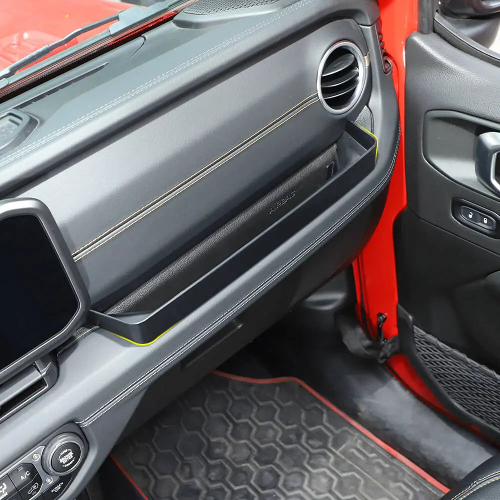 For 2024+ Jeep Wrangler JL & Gladiator JT Passenger Handle Organizer Co-Pilot Grab Bar Storage Box