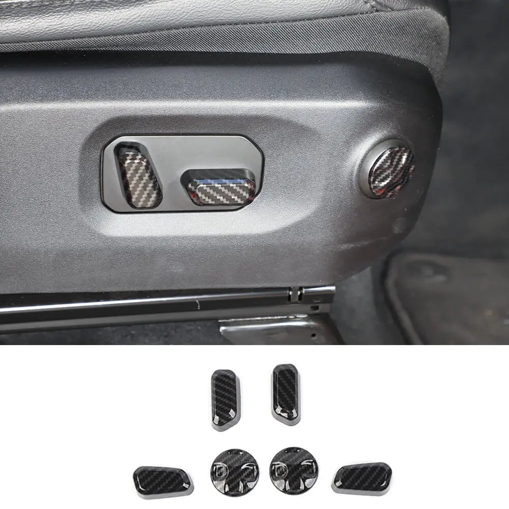 For 2024+ Jeep Wrangler JL & Gladiator JT Power Seat Adjustment Switch Trim Cover
