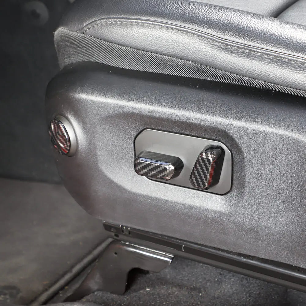 For 2024+ Jeep Wrangler JL & Gladiator JT Power Seat Adjustment Switch Trim Cover