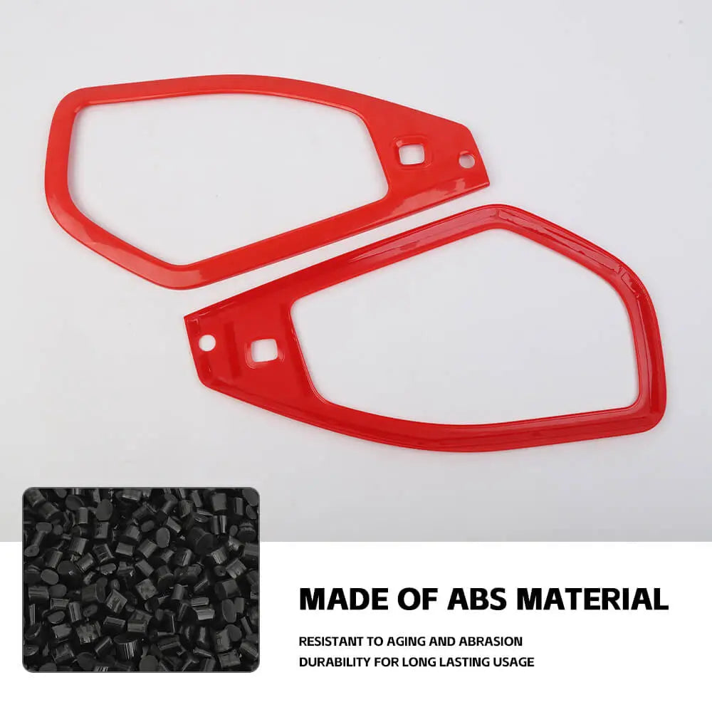 For 2024+ Jeep Wrangler JL & Gladiator JT Top Roof Speaker Stereo Cover Trim Ring