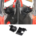 For 2024+ Jeep Wrangler JLU 4Door Rear Cargo Trunk Both Side Storage Box Organizer Tray