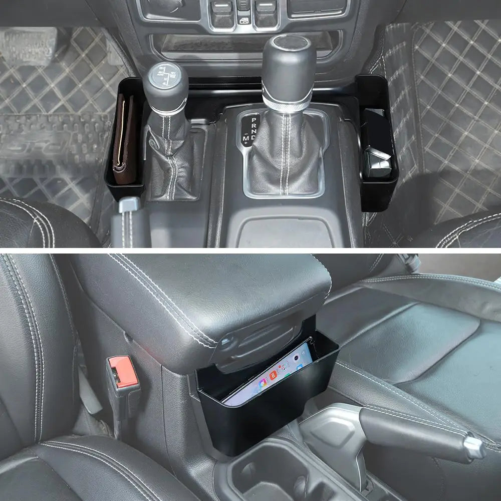 For 2024+ Wrangler JL/Gladiator JT Co-Pilot Grab Bar/ Armrest Box Inside And Outside/ Gear Shift Center Console Storage Box