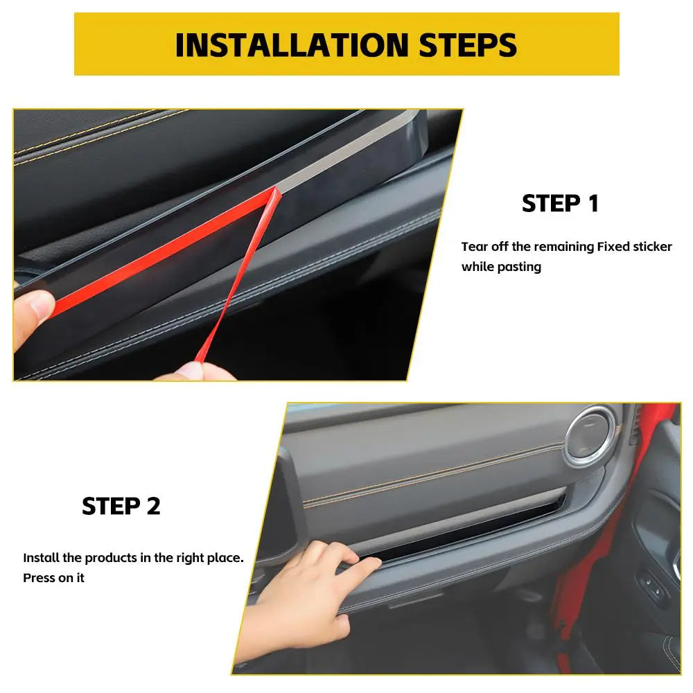 For 2024+ Wrangler JL/Gladiator JT Co-Pilot Grab Bar/ Armrest Box Inside And Outside/ Gear Shift Center Console Storage Box