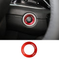 For Jeep 14+ Cherokee/ 2014-2021 Grand Cherokee WK2 Engine Start Stop Button Ring & Cap Cover Trim