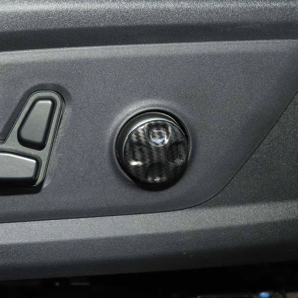 For Jeep 2011-2021 Grand Cherokee/ 2014+ Cherokee Seat Lumbar Support Adjust Button Cover Trim