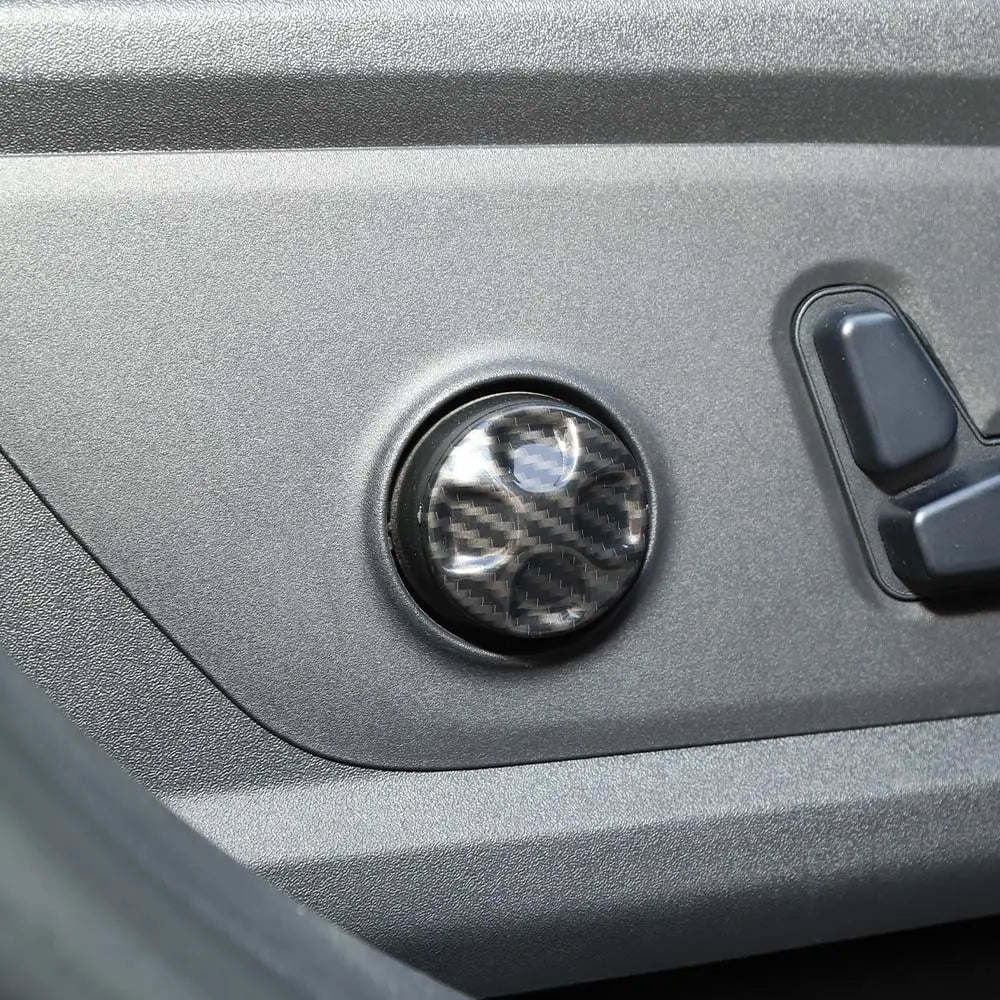 For Jeep 2011-2021 Grand Cherokee/ 2014+ Cherokee Seat Lumbar Support Adjust Button Cover Trim
