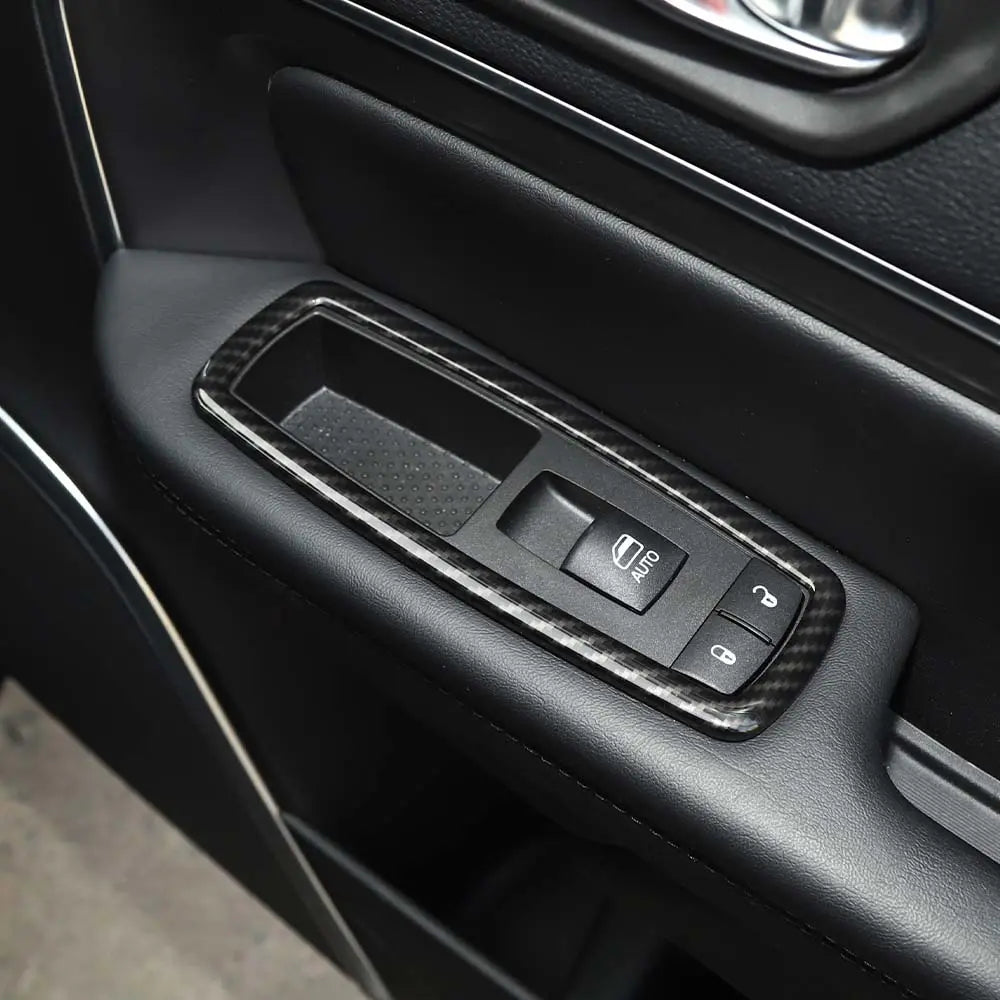 For Jeep 2011-2021 Grand Cherokee WK2/ 2014+ Cherokee  Interior Door Window Switch Cover Trim