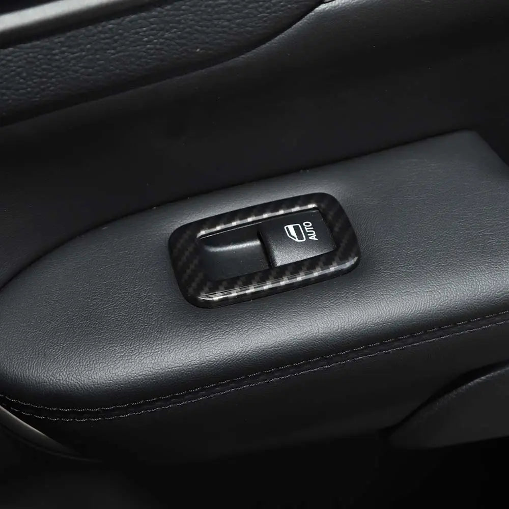 For Jeep 2011-2021 Grand Cherokee WK2/ 2014+ Cherokee  Interior Door Window Switch Cover Trim