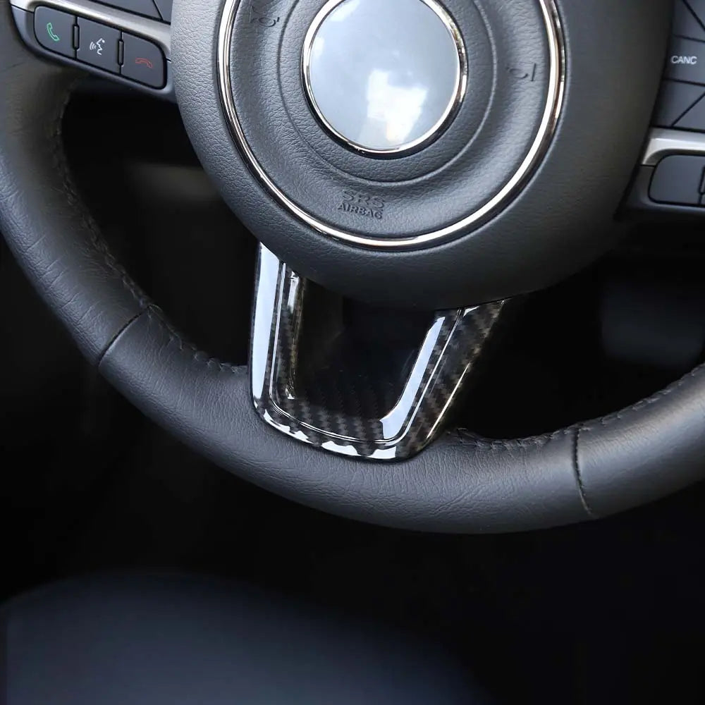 For Jeep 2015+ Renegade/ 2017-2021 Compass Steering Wheel U-Shaped Decoration Cover Trim