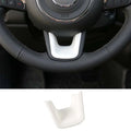 For Jeep 2015+ Renegade/ 2017-2021 Compass Steering Wheel U-Shaped Decoration Cover Trim
