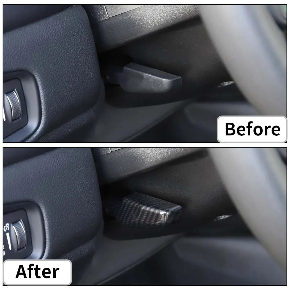 For Jeep 2015+ Renegade/ 2017+ Compass Steering Wheel Height Adjust Trim Cover Bezel