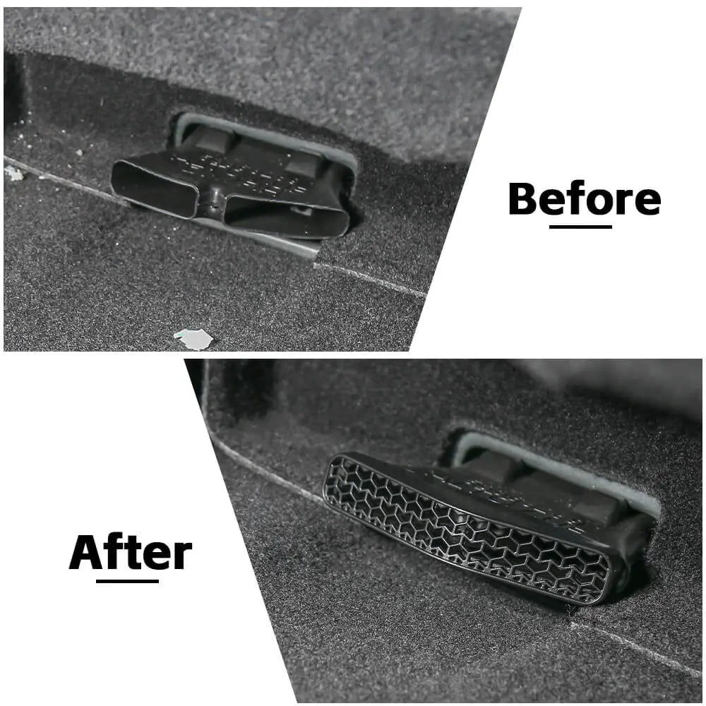 For Jeep 2015+ Renegade/ 2017+ Compass Seat Under Air AC Outlet Vent Cover Trim Protection