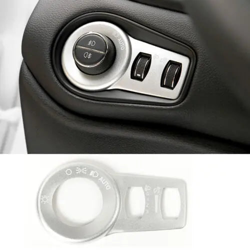 For Jeep 2015+ Renegade & 2014+ Cherokee Headlight Switch Trim Frame