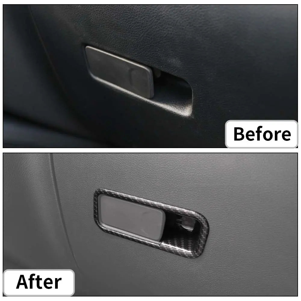 For Jeep 2015+ Renegade & 2017-2021 Compass Co-pilot Storage Glove Box Handle Cover Trim