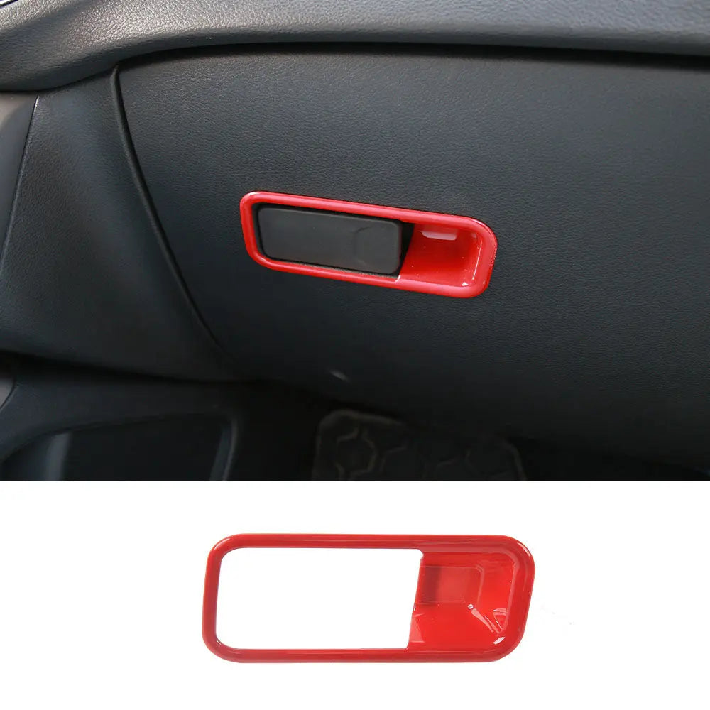 For Jeep 2015+ Renegade & 2017-2021 Compass Co-pilot Storage Glove Box Handle Cover Trim