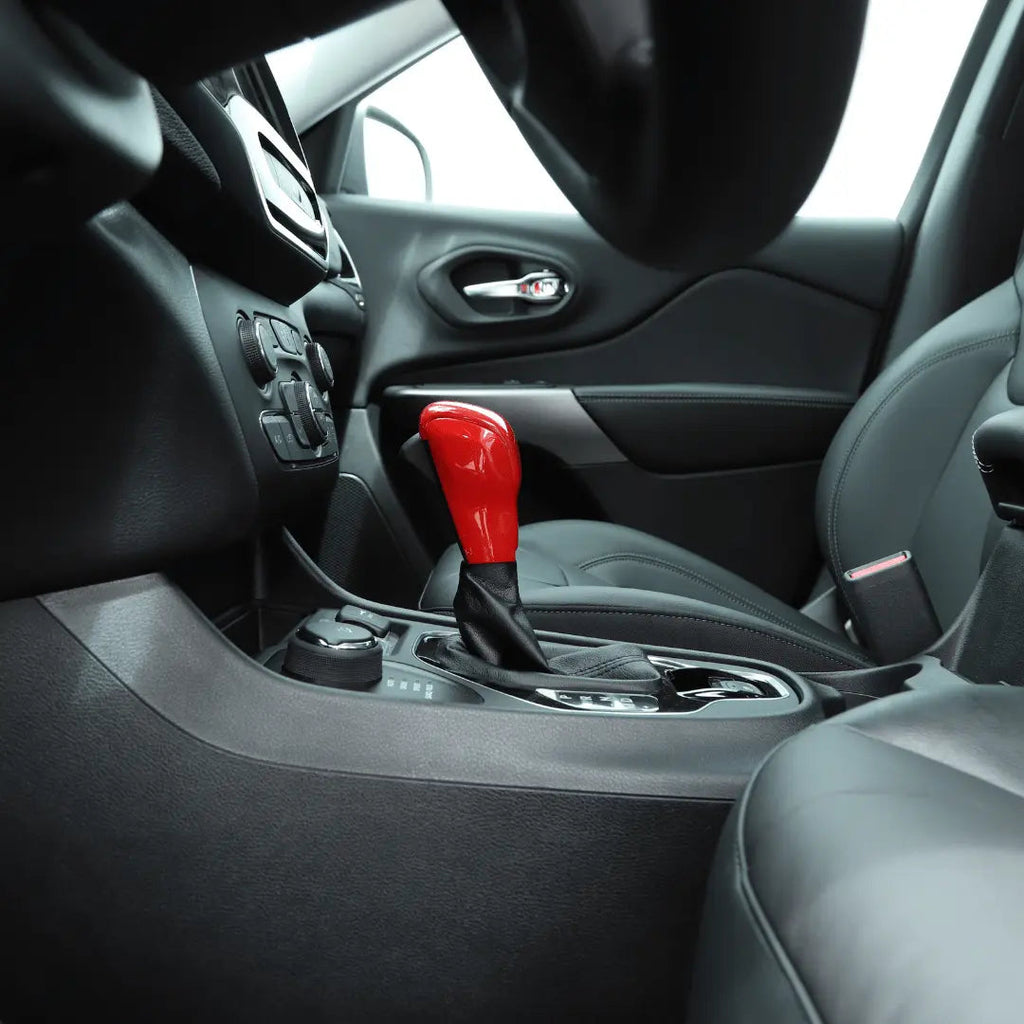 For Jeep 2019+ Cherokee/ 2018+ Grand Commander/Commander Gear Shift Knob Handle Trim Cover