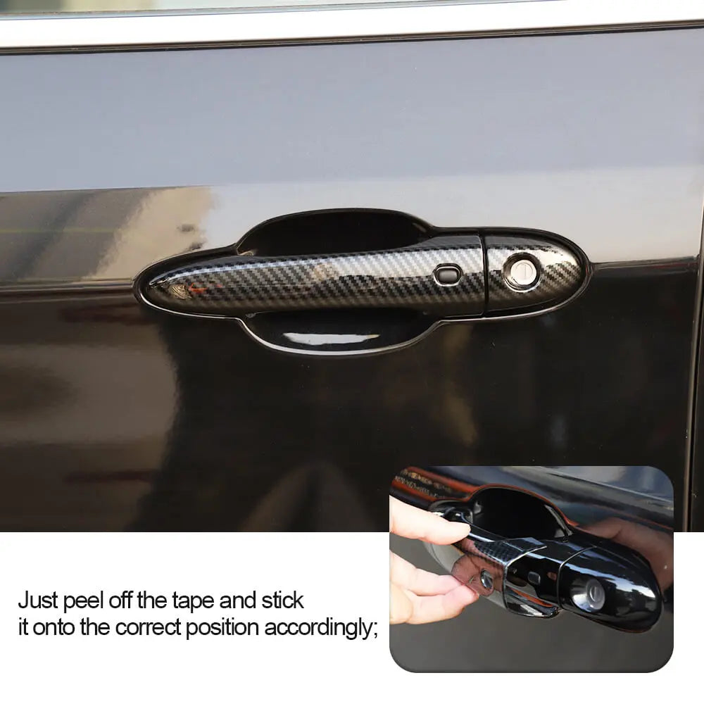 For Jeep 2014+ Cherokee / 2017+ Compass Door Handle Cover Trim