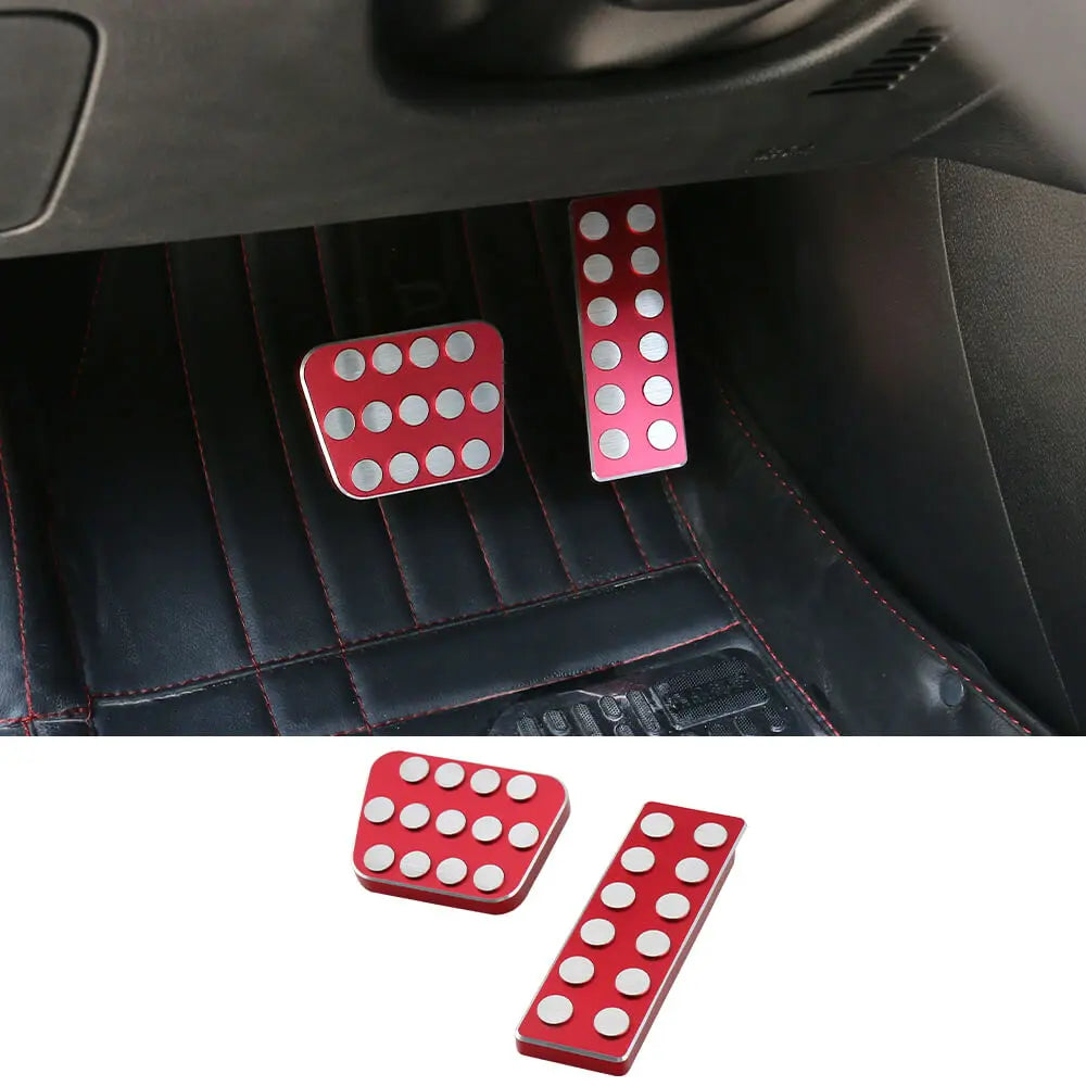 For Jeep Cherokee /Grand Commander & Unlimited Brake Pedal Gas Pedal Cover Black