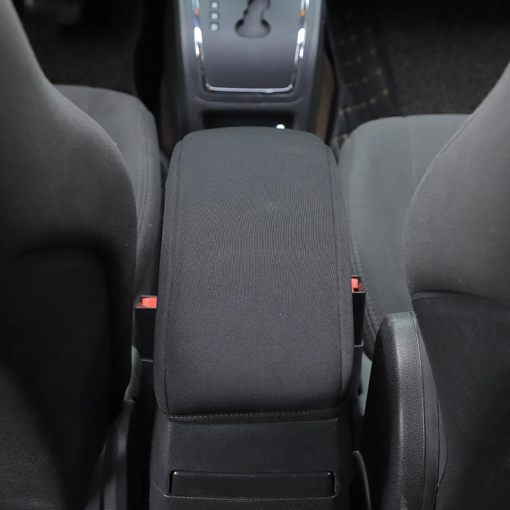For Jeep Compass 07-16/Patriot 11-16 Center Armrest Box Cloth Cover Black