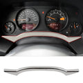 For Jeep Compass 2008-2016/Patriot 2011-2016 Chrome Dashboard Frame Decor Cover Trim