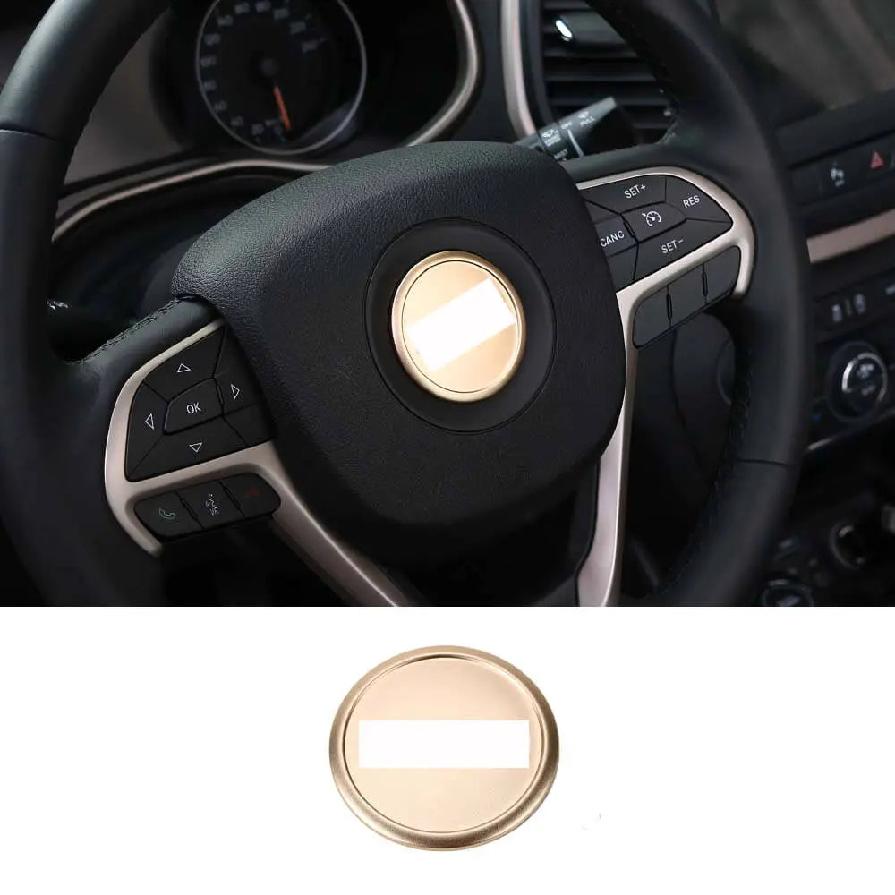 For Jeep Grand Cherokee 11-20 /Wrangler JK 2011-18/ Patriot Compass 11-16 /Renegade 16+ Inner Steering Wheel Trim Cover