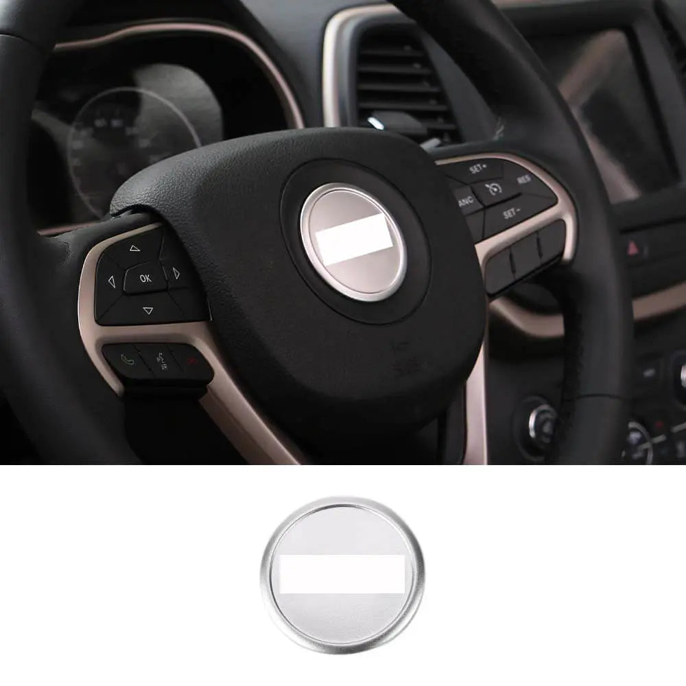 For Jeep Grand Cherokee 11-20 /Wrangler JK 2011-18/ Patriot Compass 11-16 /Renegade 16+ Inner Steering Wheel Trim Cover