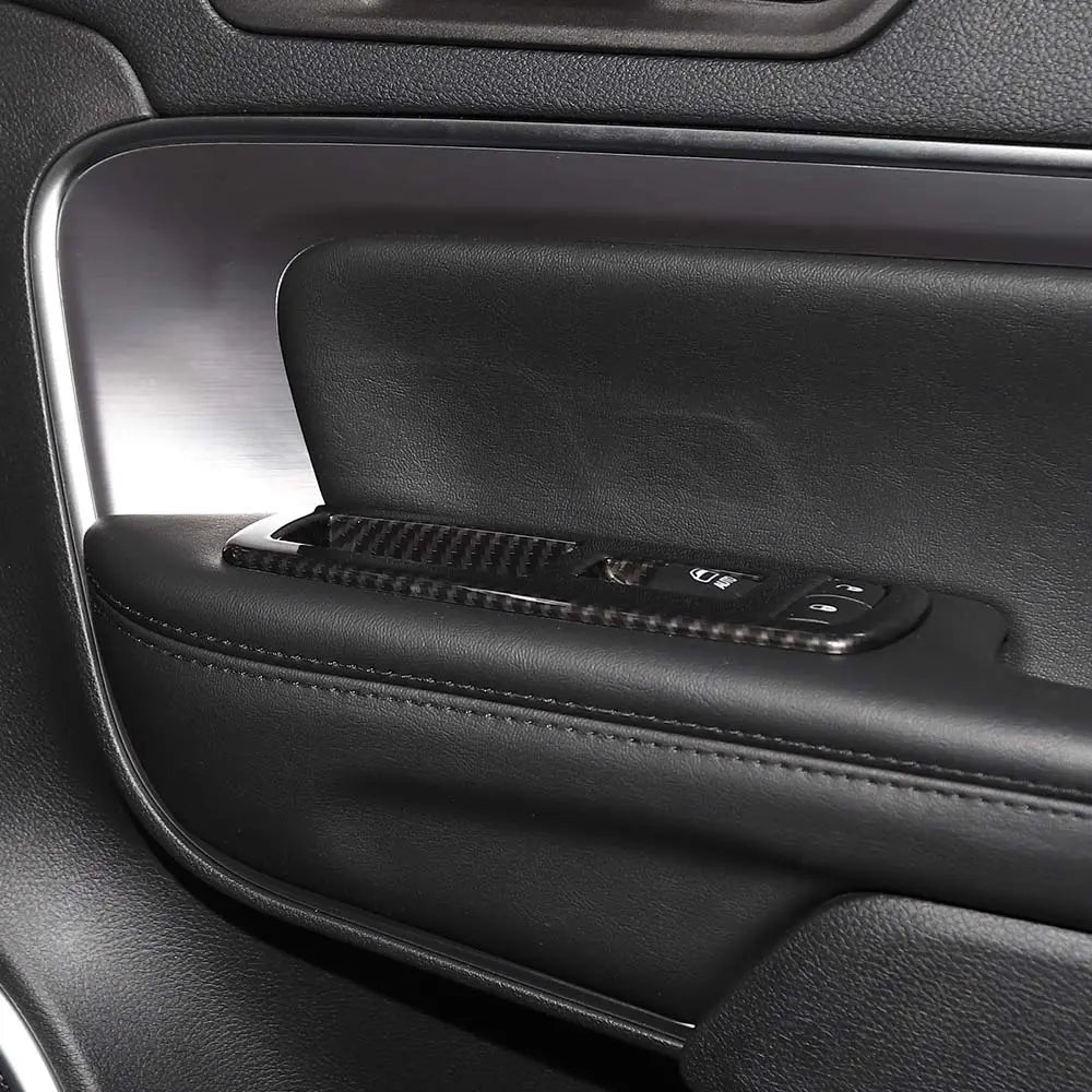 For Jeep Grand Cherokee 2011-2021 WK2 &Cherokee 2014+ Window Lift Switch Button Cover Trim