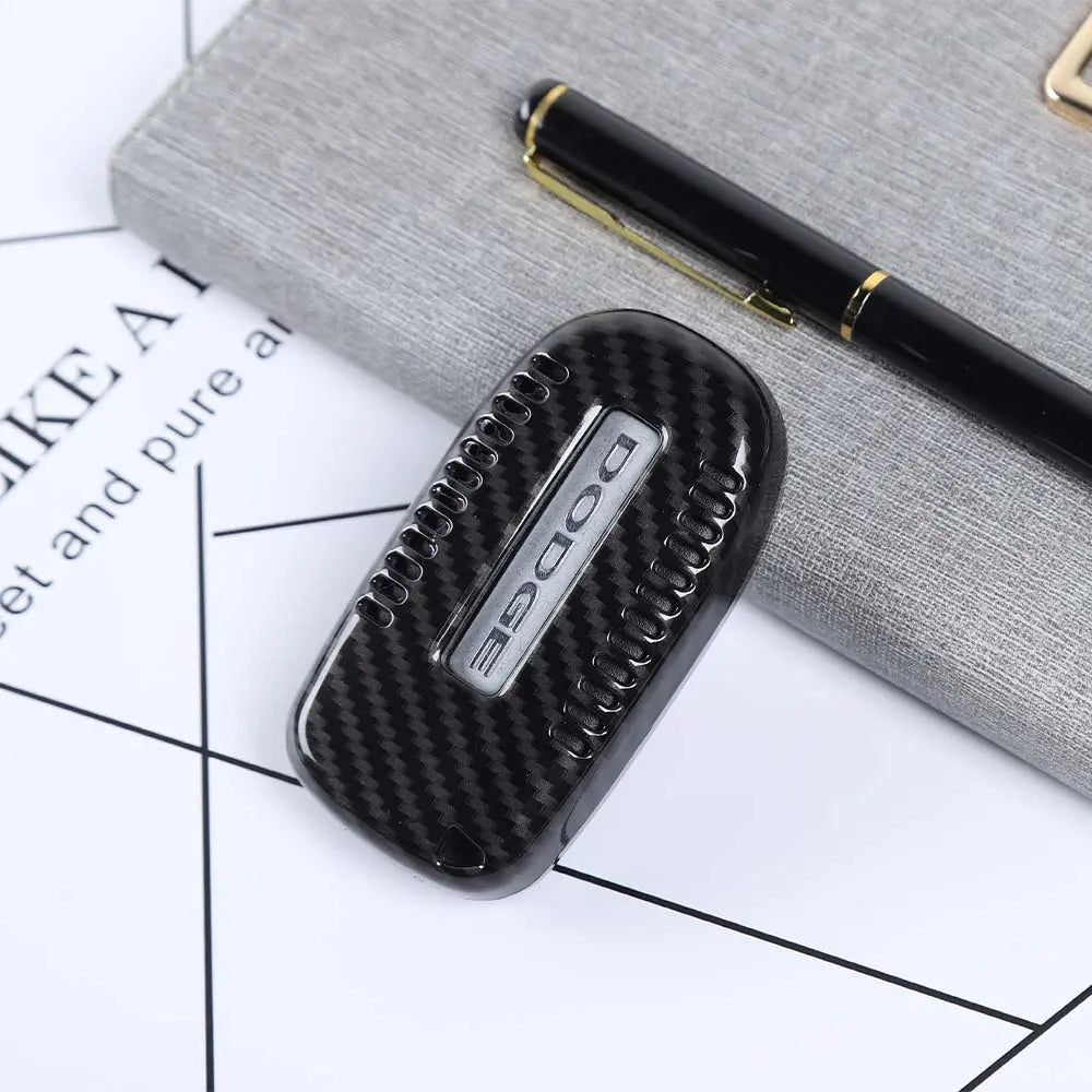 For Jeep 14-21 Grand Cherokee WK2/ 15+ Renegade/ 17+ Compass Key Fob Cover Skin Case Protection