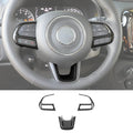 For Jeep Renegade 2015+ & Compass 2017-2021 Steering Wheel Cover Trim