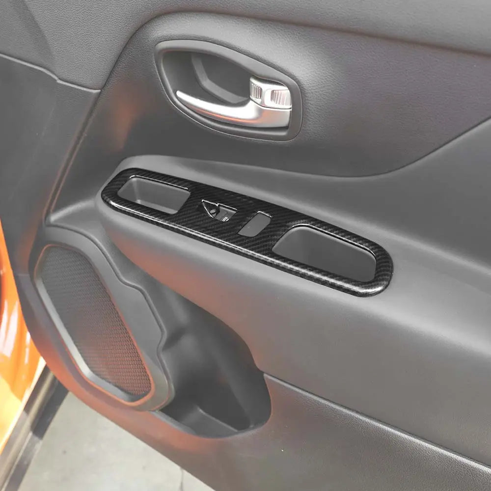 For 2015+ Jeep Renegade Window Lift Panel Cover Trim Frame
