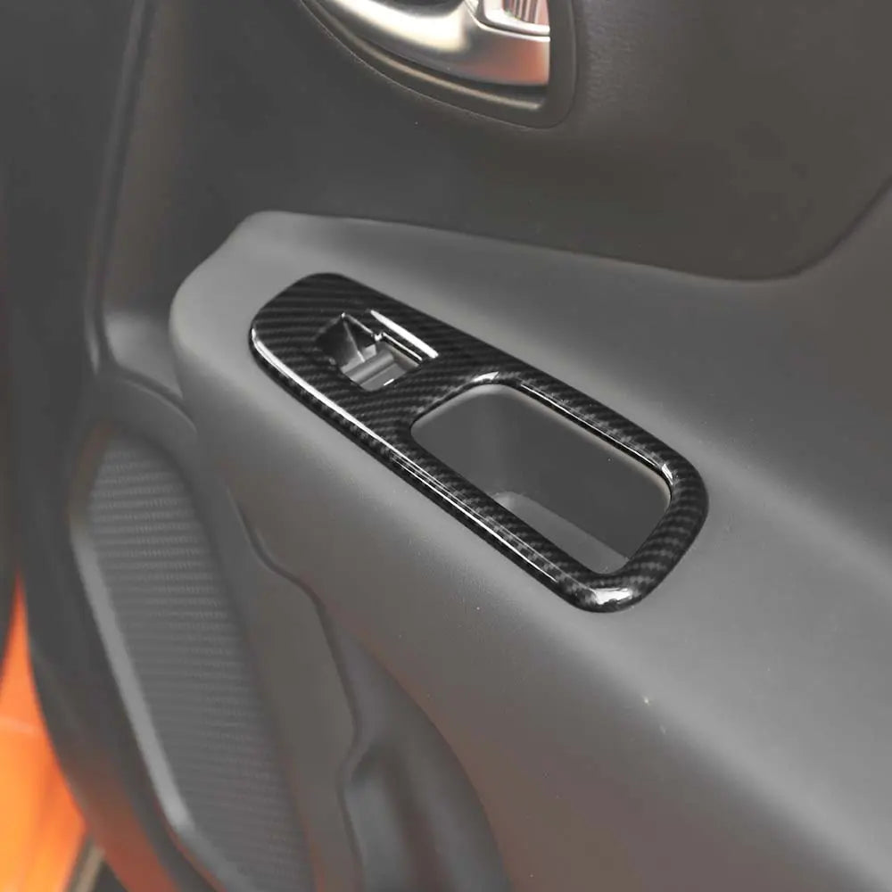 For 2015+ Jeep Renegade Window Lift Panel Cover Trim Frame