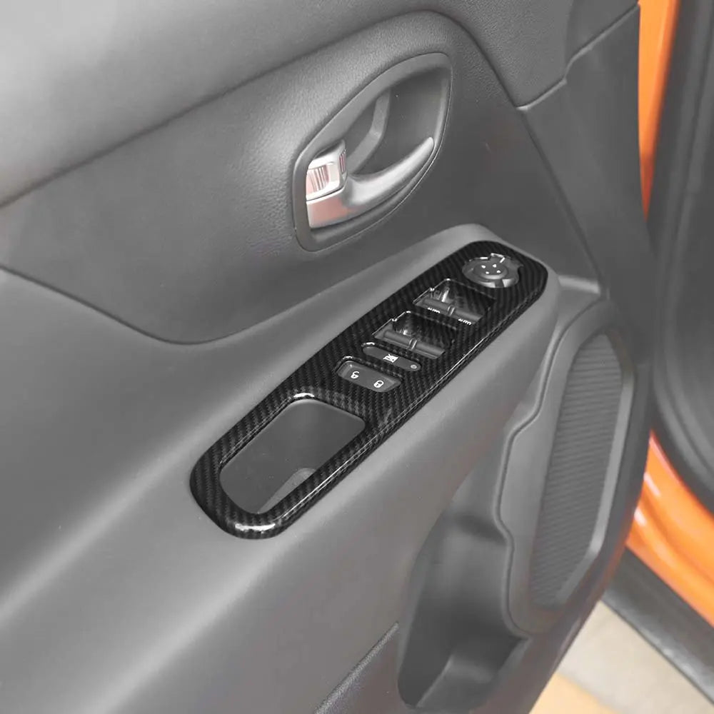 For 2015+ Jeep Renegade Window Lift Panel Cover Trim Frame
