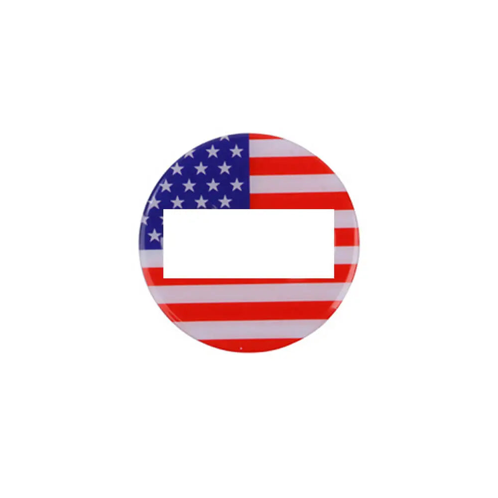 For Jeep Renegade 2016+/ Grand Cherokee WK2 11-21/ Cherokee14+/ Wrangler JK 11-18 Steering Wheel Center Trim Cover American Flag