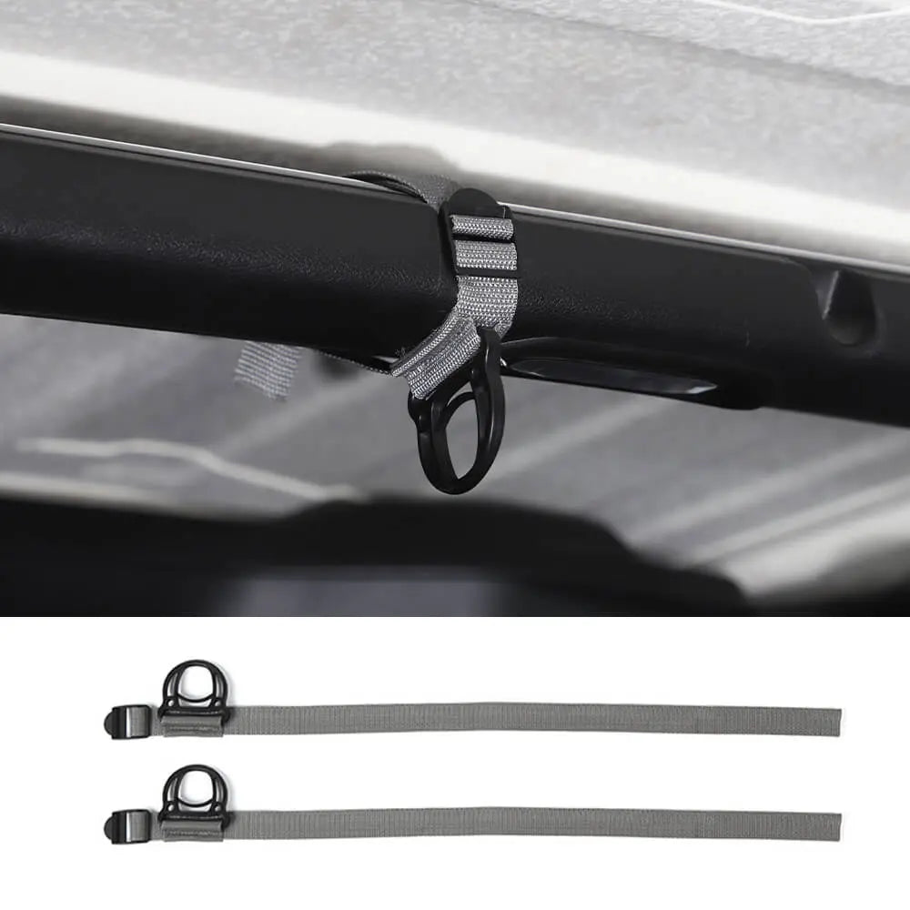 For Jeep Universal 2PCS Roll Bar Coat Hanger Clothes Hook