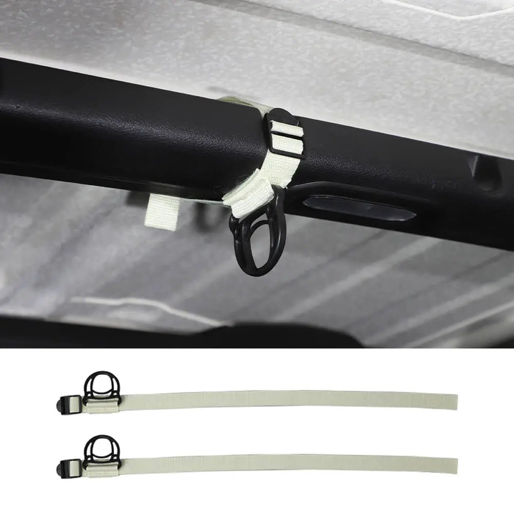 For Jeep Universal 2PCS Roll Bar Coat Hanger Clothes Hook