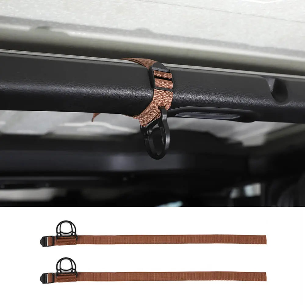 For Jeep Universal 2PCS Roll Bar Coat Hanger Clothes Hook