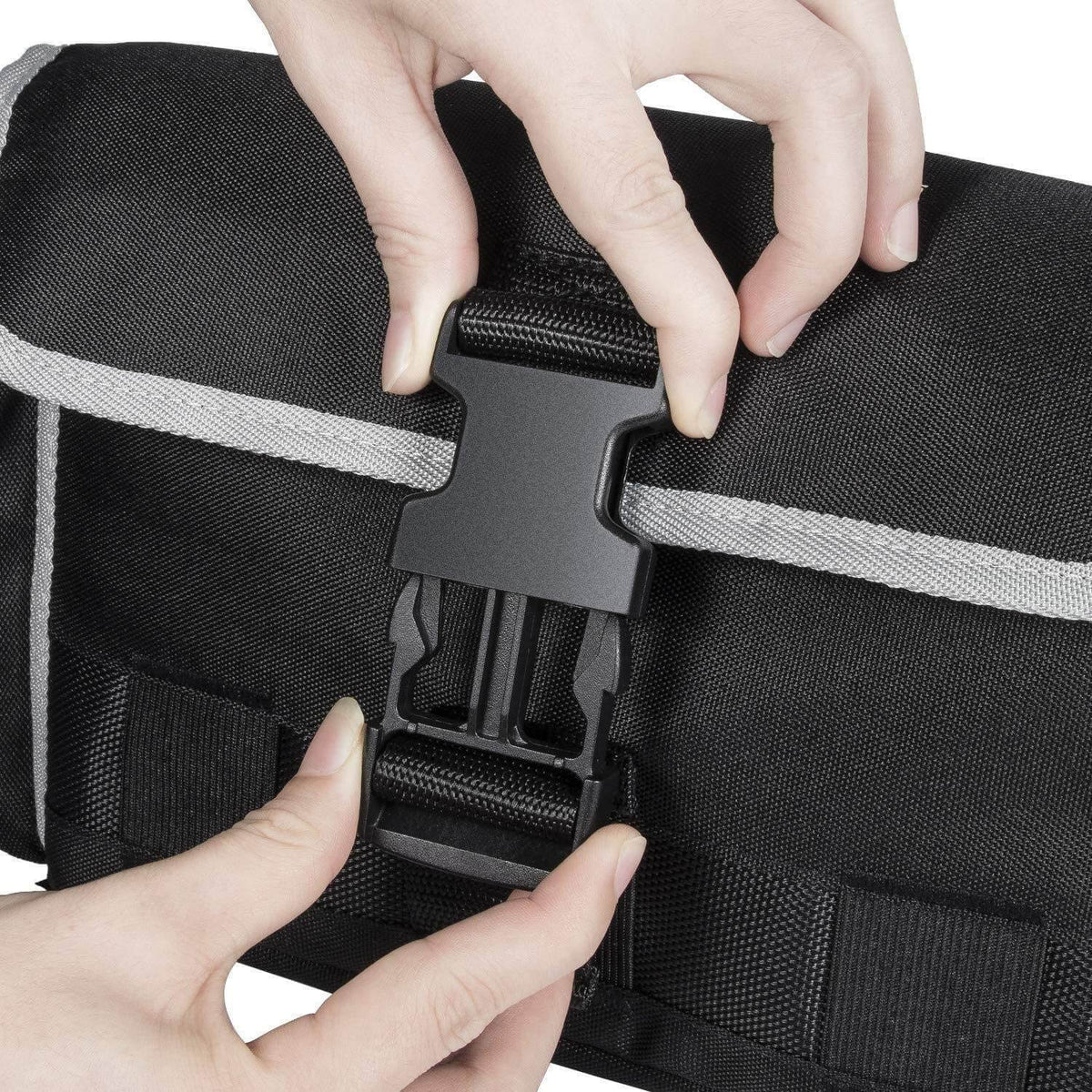 Canvas MOLLE Storage Bag Set for Jeep Wrangler Seat Back & Tailgate Organizer Accessories