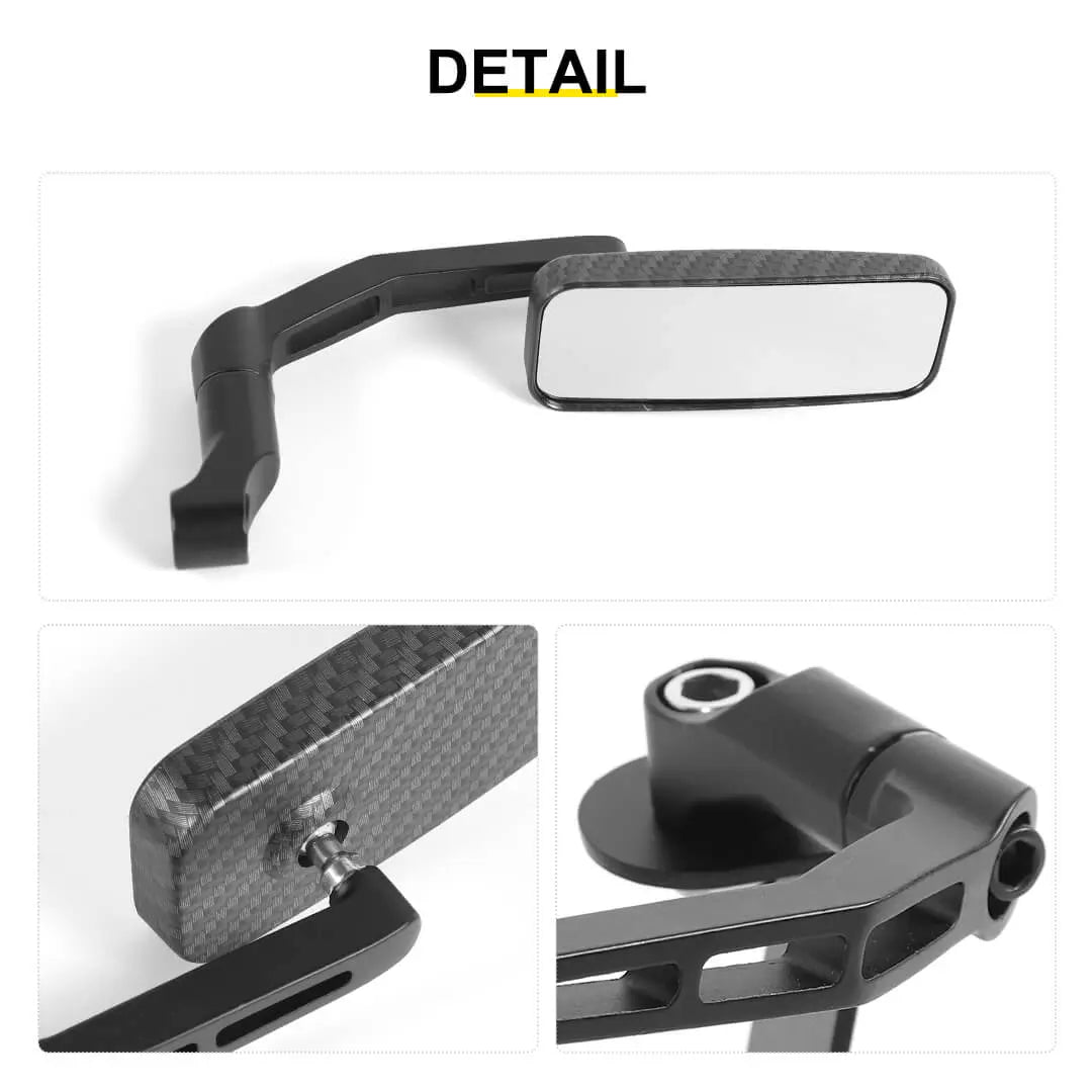 For Jeep Wrangker JK TJ Exterior Engine Hood Buckle Mirror Rearview Accessories
