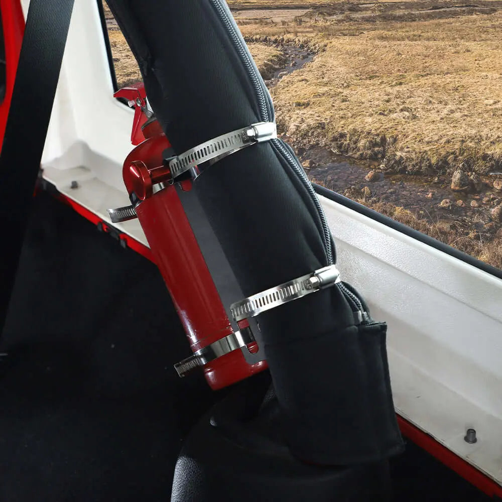 For Jeep Wrangler JK JL TJ Fire Extinguisher Holder Mount Bracket Adjustable