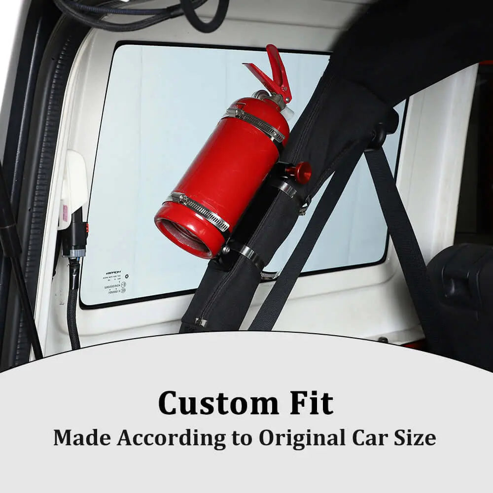 For Jeep Wrangler JK JL TJ Fire Extinguisher Holder Mount Bracket Adjustable
