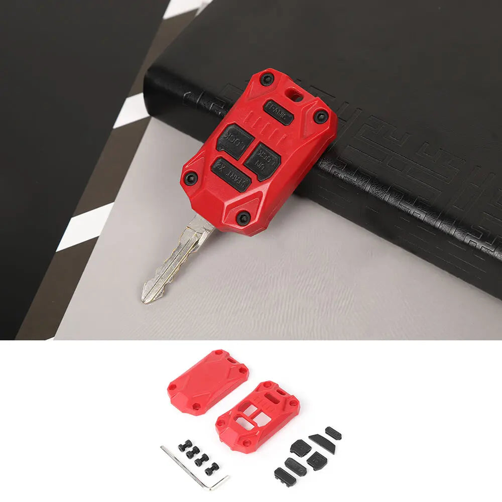 For Jeep Wrangler 2007-2018 JK/2011-2016 Compass/Patriot Car Key Fob Shell Case