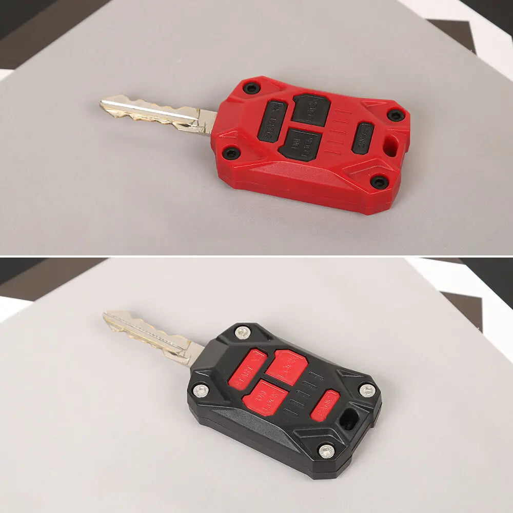 For Jeep Wrangler 2007-2018 JK/2011-2016 Compass/Patriot Car Key Fob Shell Case